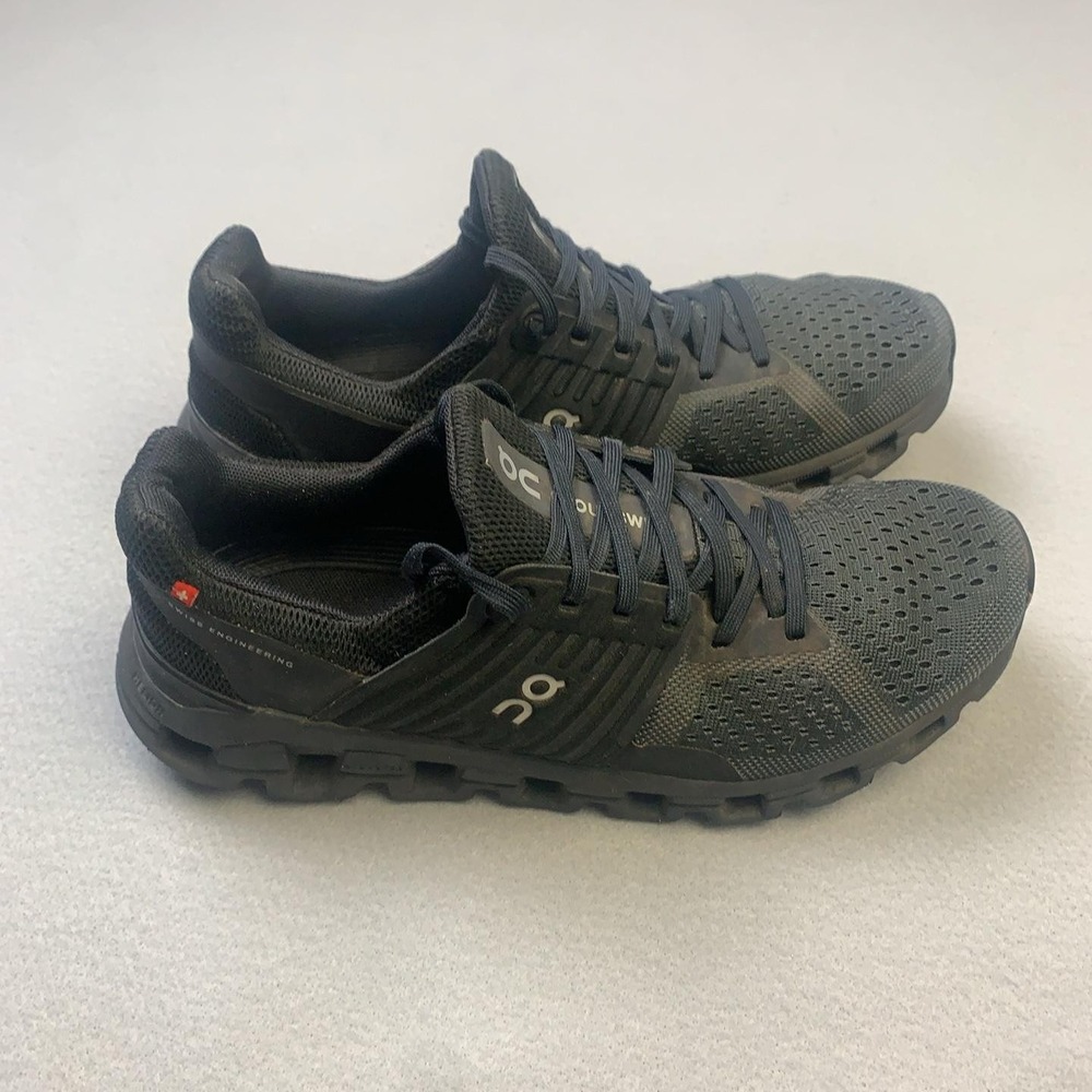 On Cloudswift Shoes Womens Size 8.5 Black CloudTec Running Sneakers 41.98459
